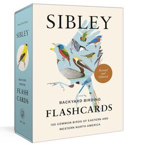NWOT Sibley Backyard Birding Flashcards
